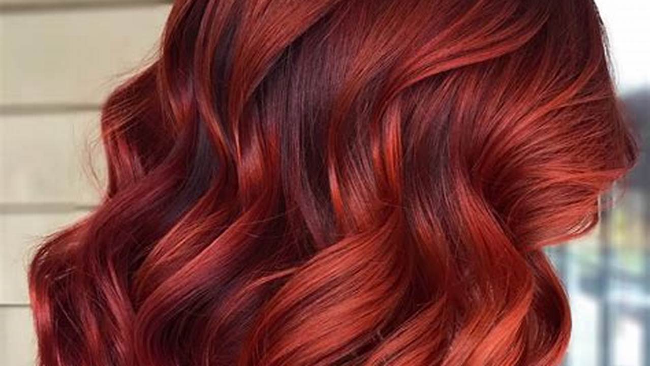 Auburn Hair Colors 2025