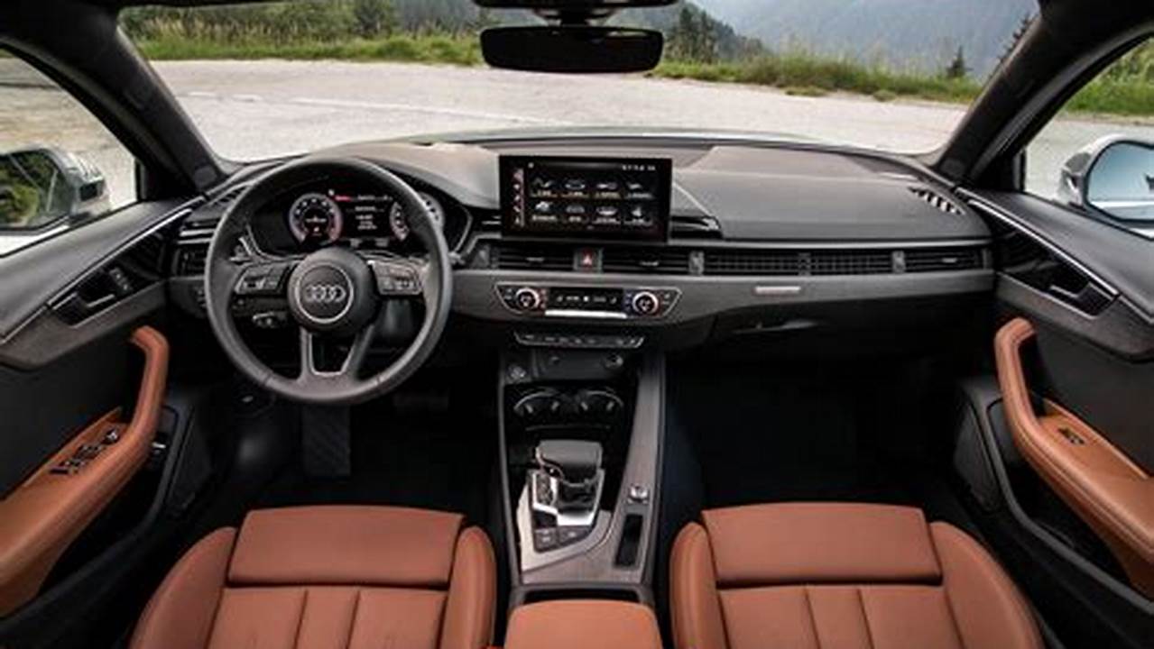 Audi A4 Interior 2024 Images