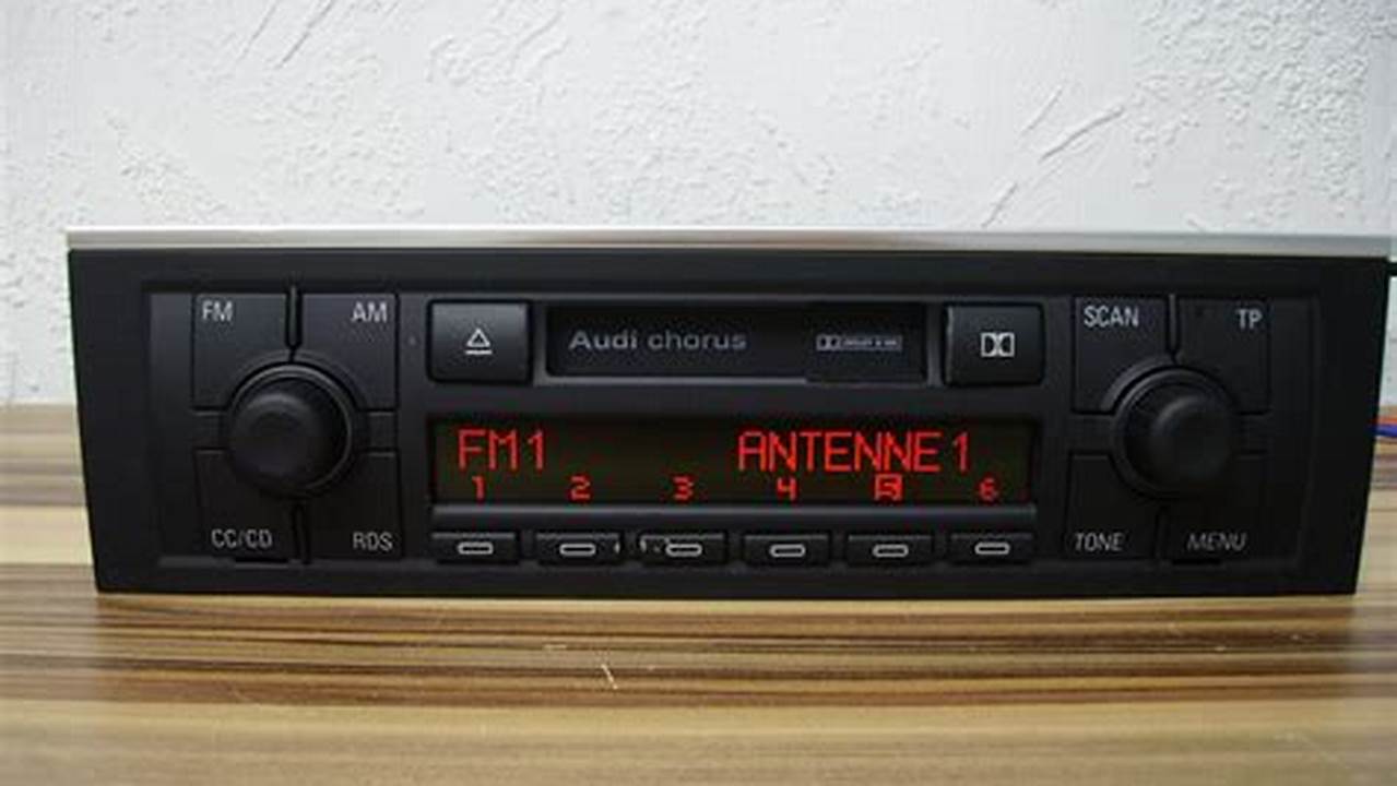 Audi Chorus Radio