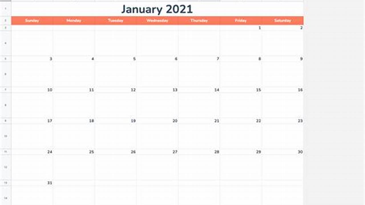 August 2024 Calendar Template Google Sheets