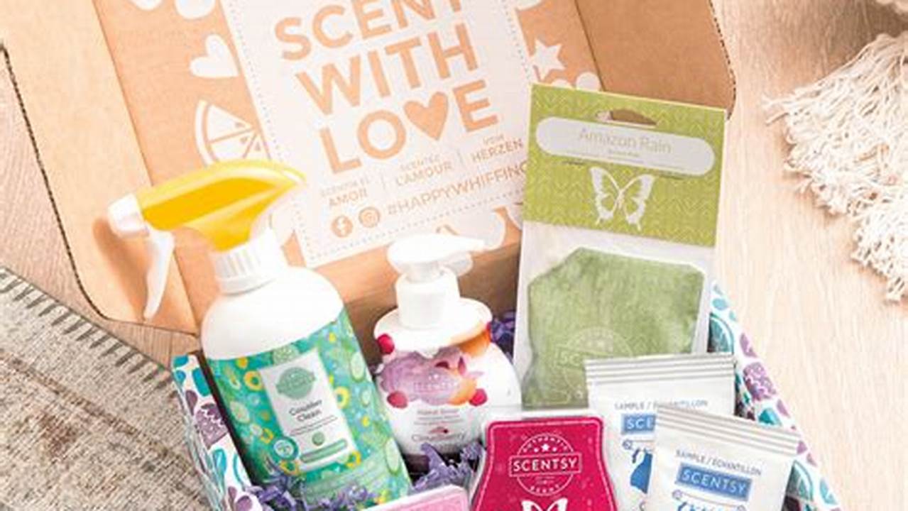 August 2024 Scentsy Whiff Box