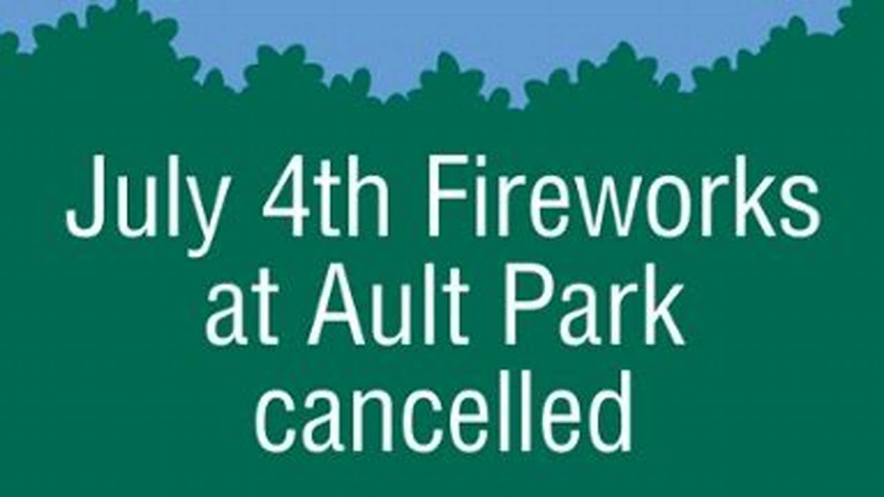 Ault Park Fireworks 2024