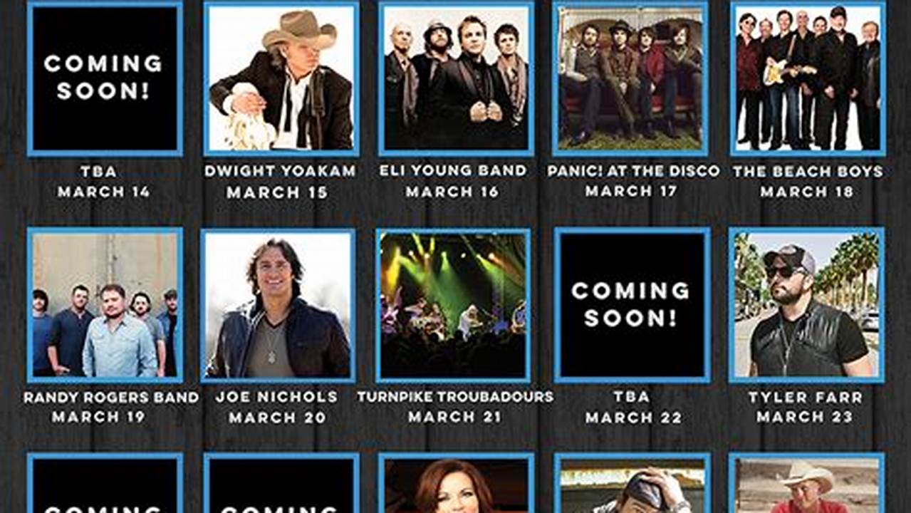 Austin Rodeo 2024 Concerts