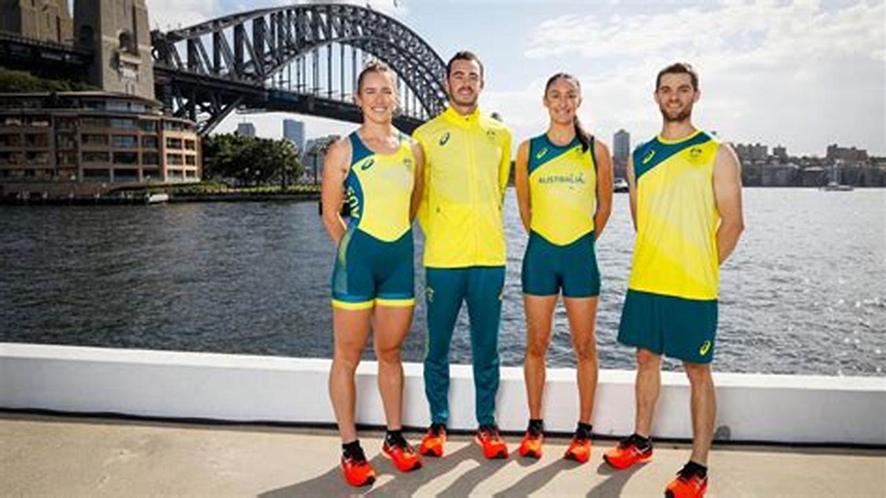 Australian Olympic Uniform 2024 Dorrie Chryste