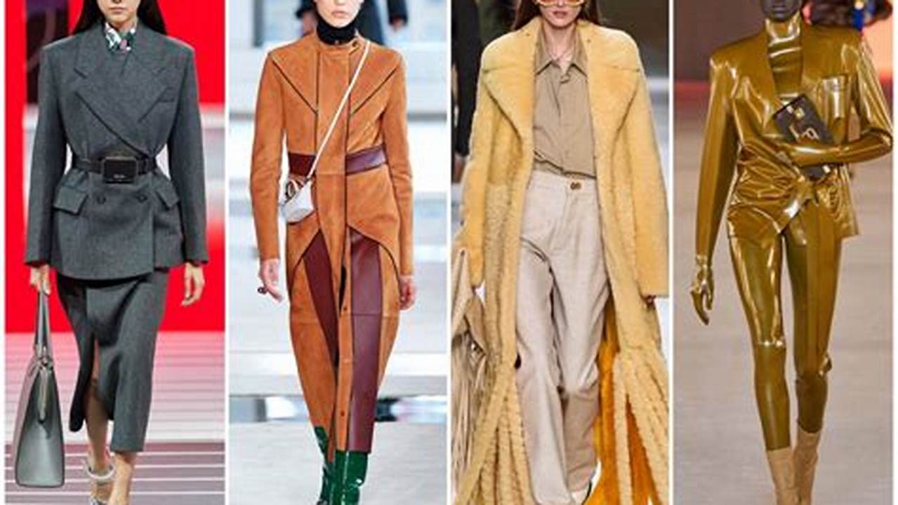 Autumn Winter 2024 Fashion Trends