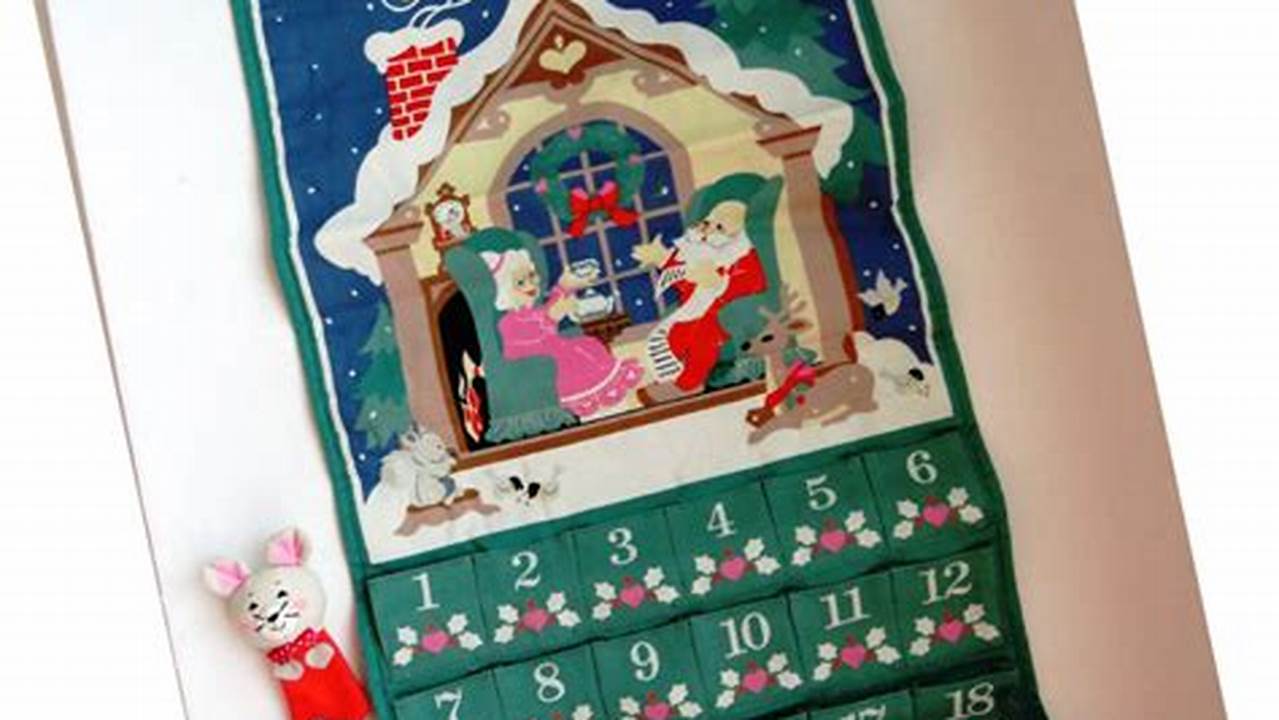 Avon Fabric Advent Calendar