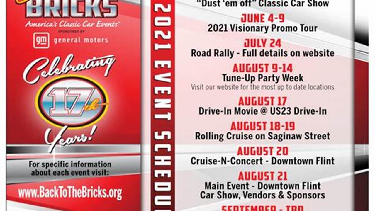 Back To The Bricks 2024 Schedule