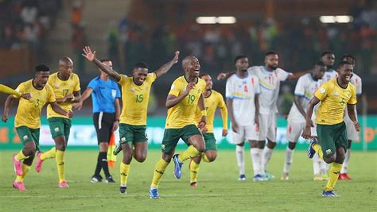 Bafana Move Back Into Top Ten In Africa., 2024