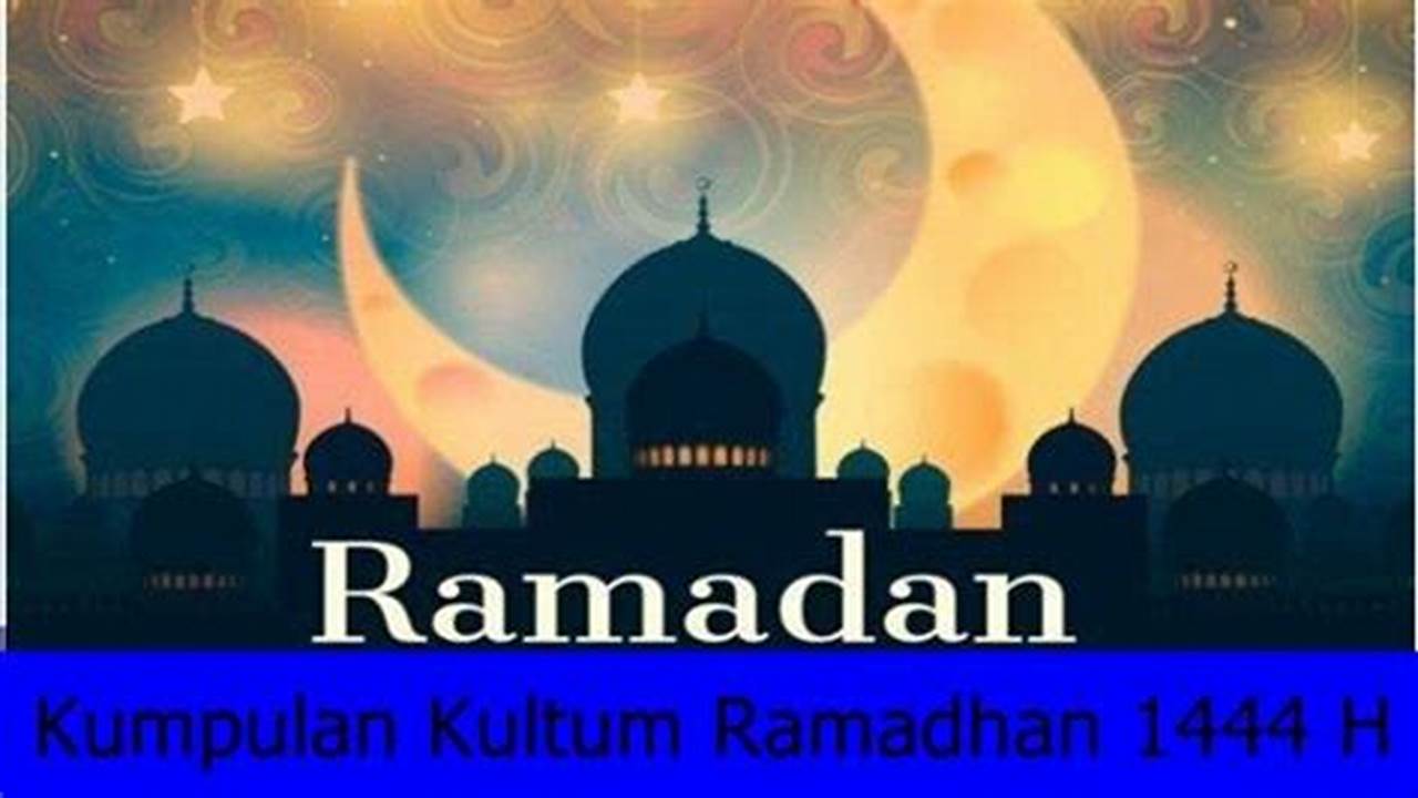 Bahasa Mudah Dipahami, Ramadhan