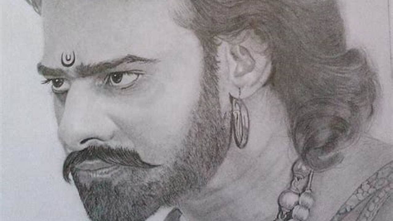 Bahubali Pencil Drawing: A Masterpiece of Cinematic Art