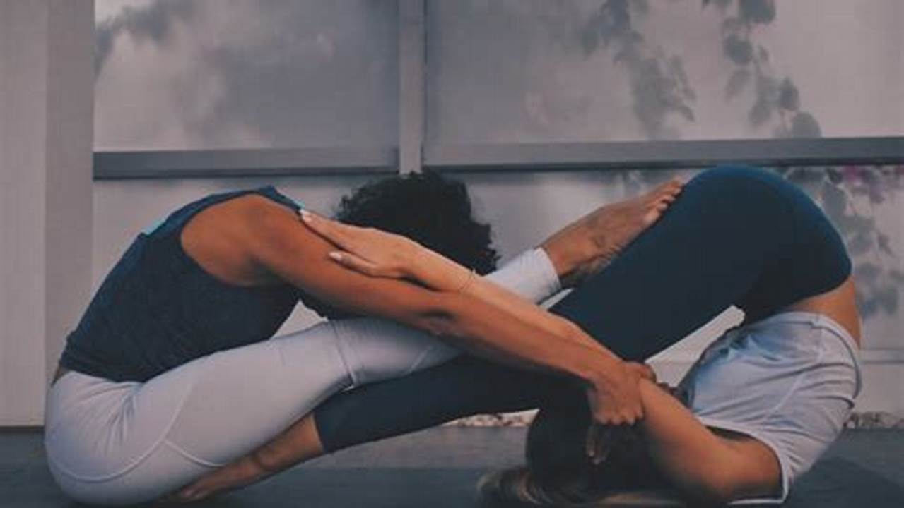 Balance, Two People Easy Yoga Poses