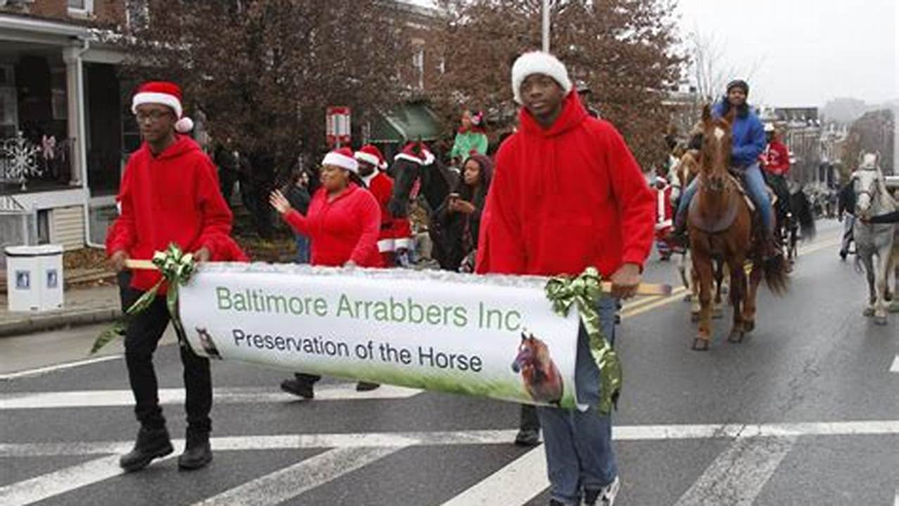 Baltimore Mayor's Christmas Parade 2024