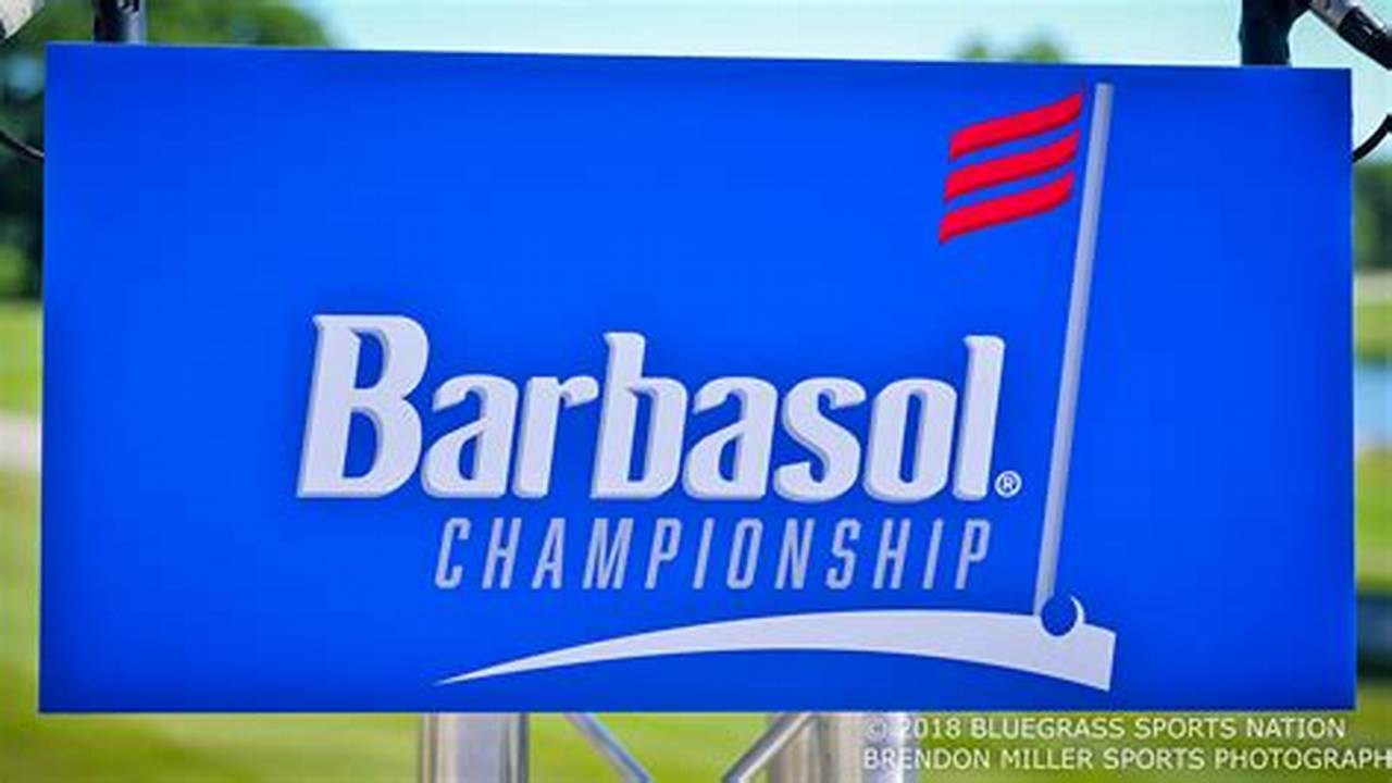 Barbasol Championship 2024 Field
