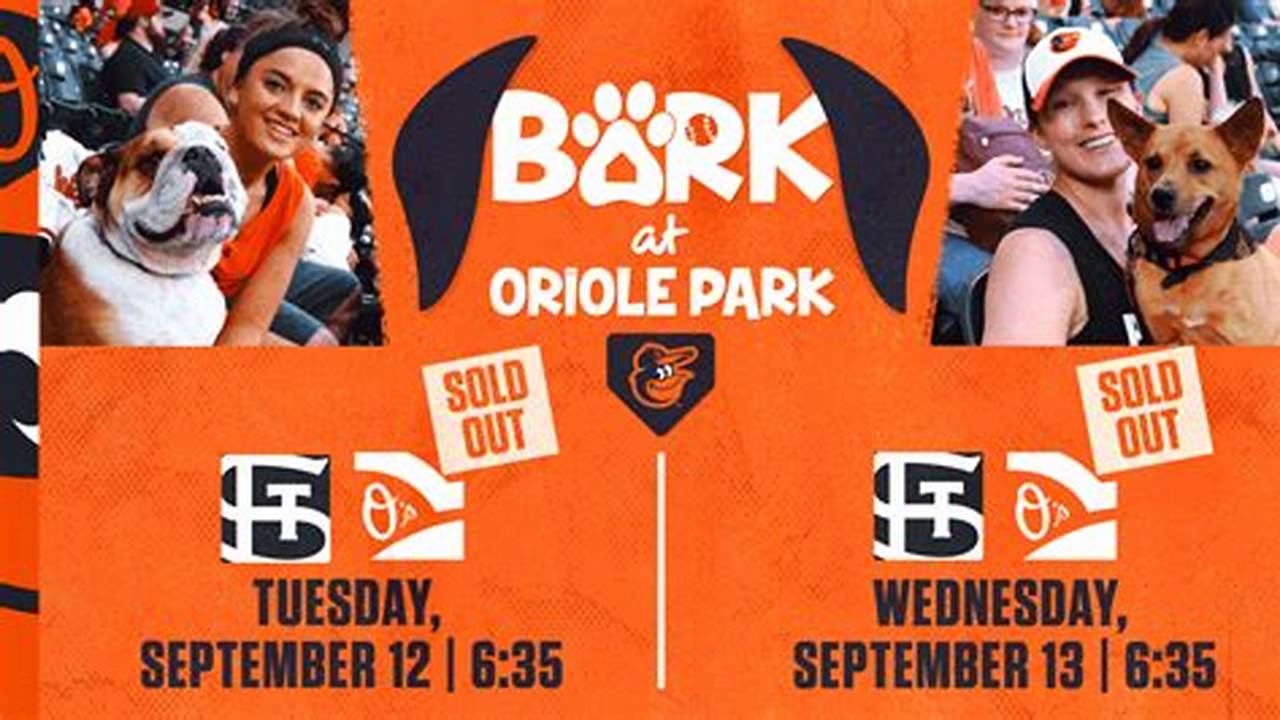 Bark At Oriole Park 2024