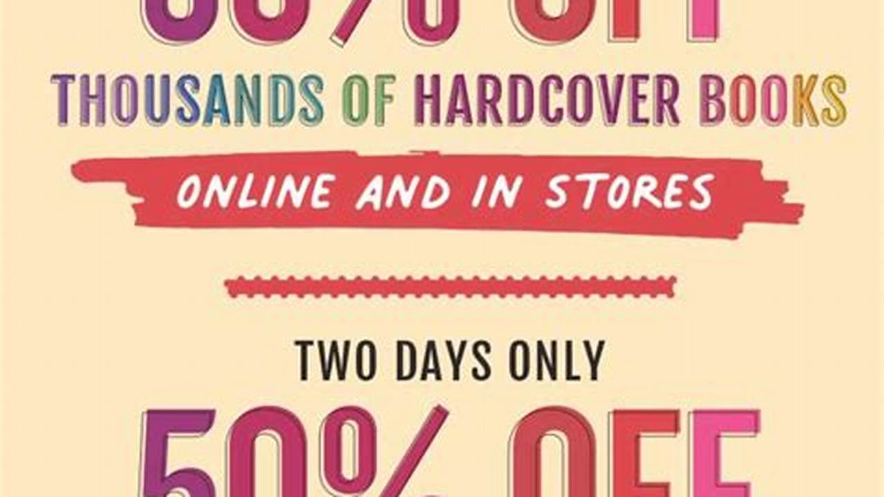 Barnes And Noble Hardcover Sale 2024 Free