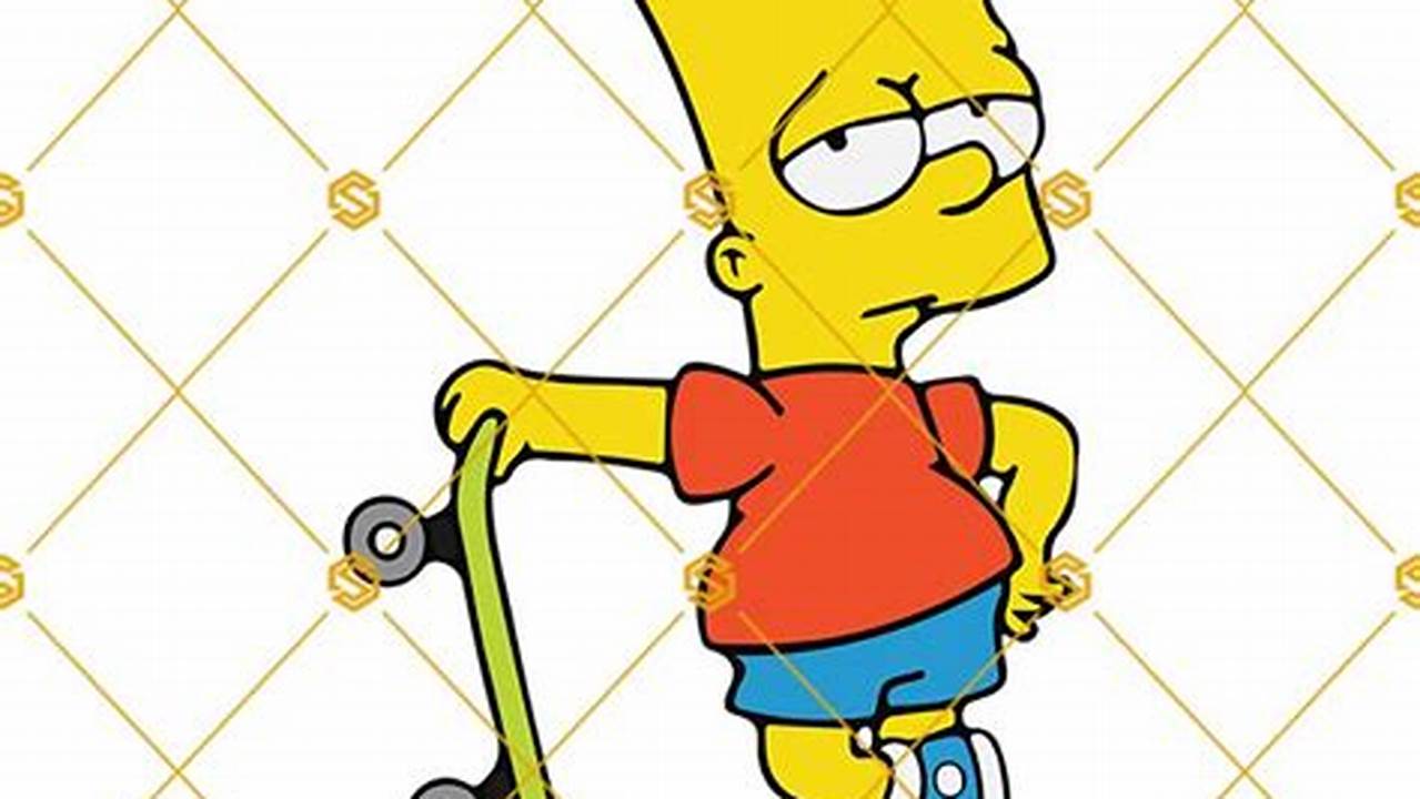 Bart Simpson, Free SVG Cut Files