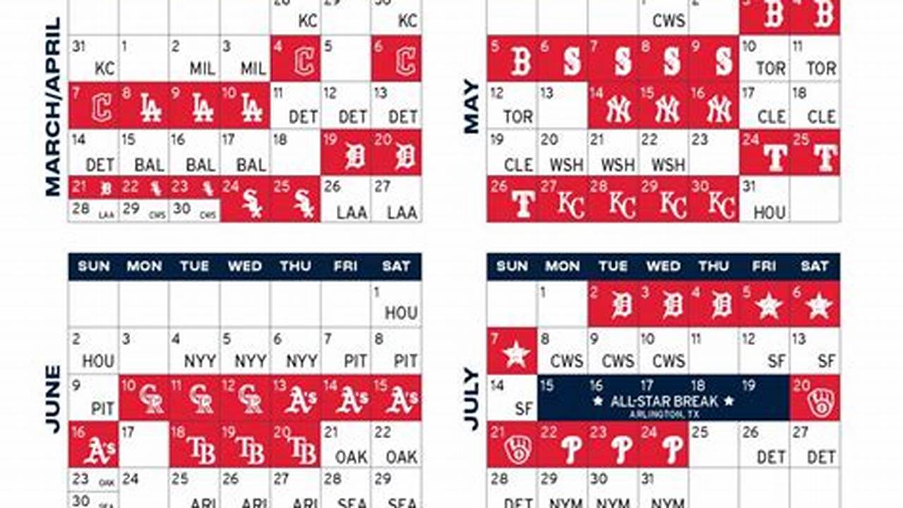 Baseball Schedule 2024 Released