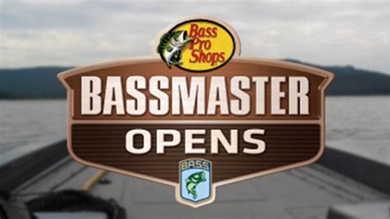 Bassmaster 2024 Opens Schedule