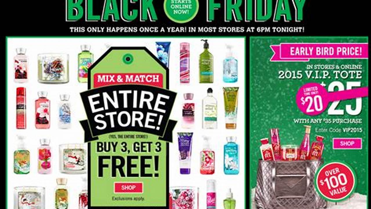 Bath And Body Works Black Friday Hours 2024