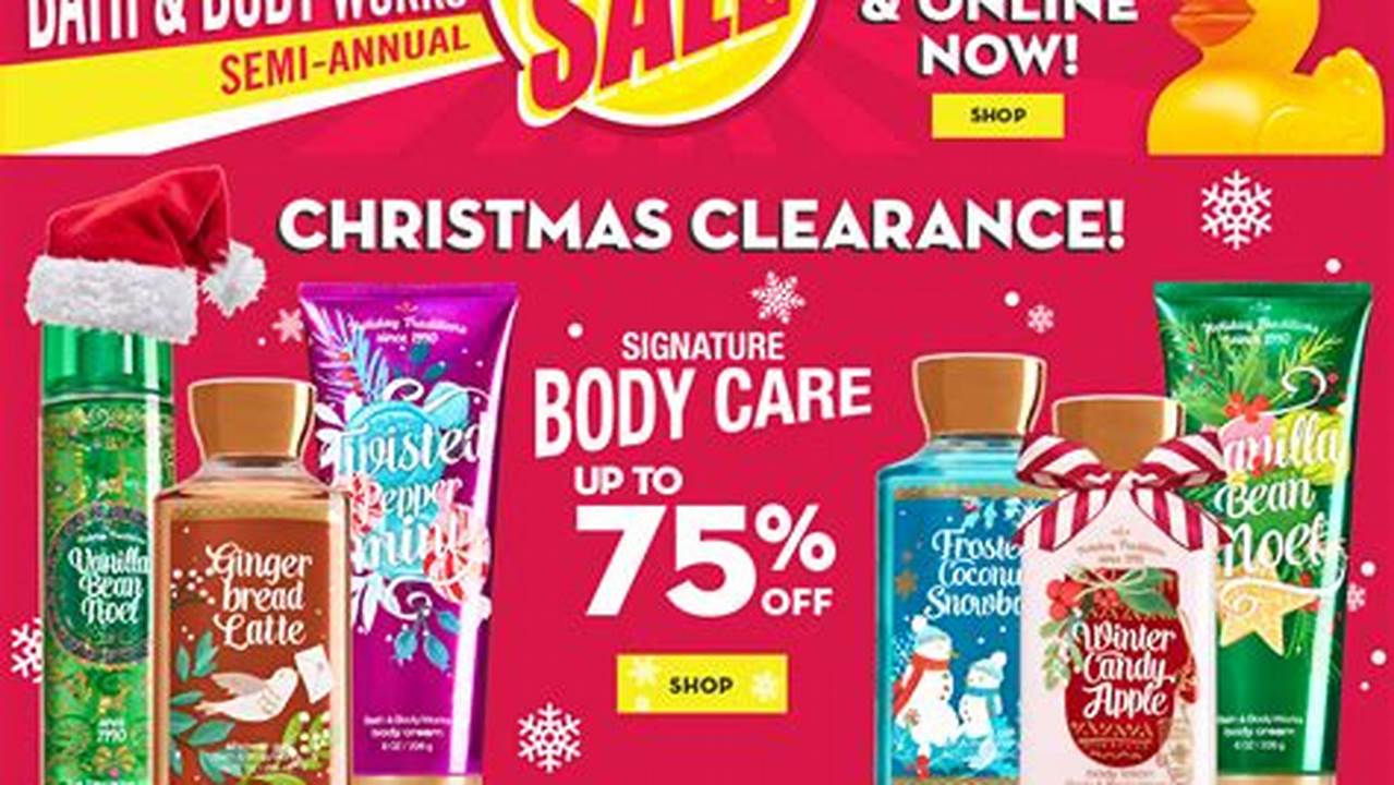 Bath And Body Works December Sale 2024
