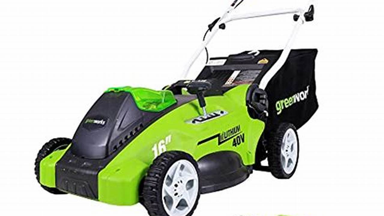 Battery Mower Reviews 2024