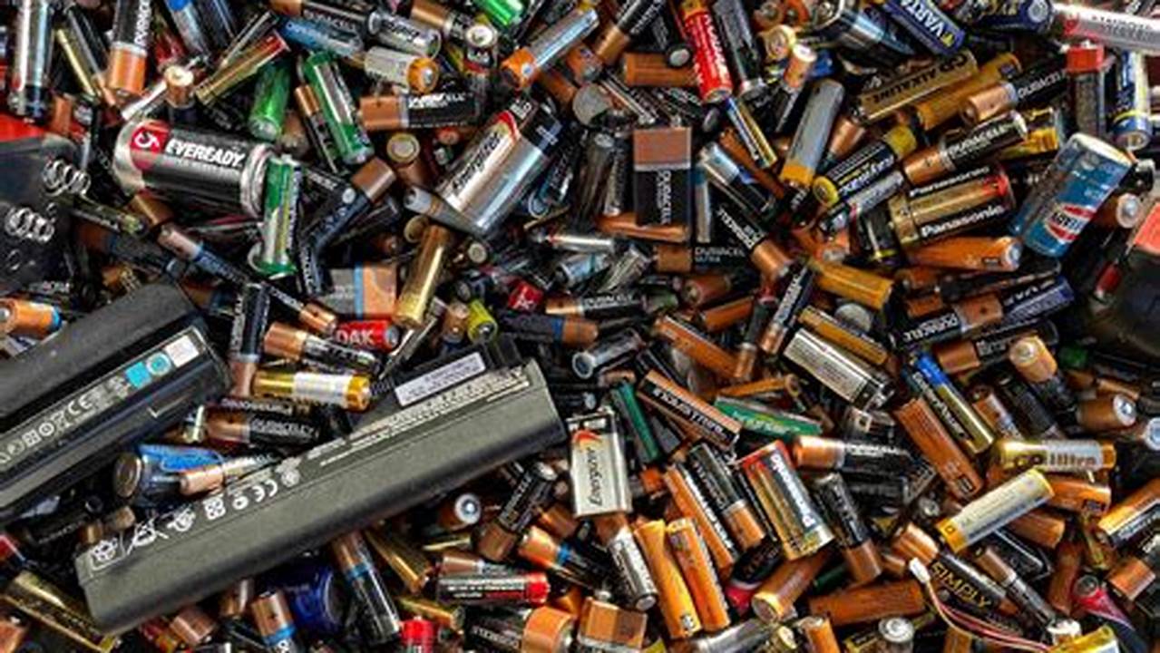 Battery Types, Recycling