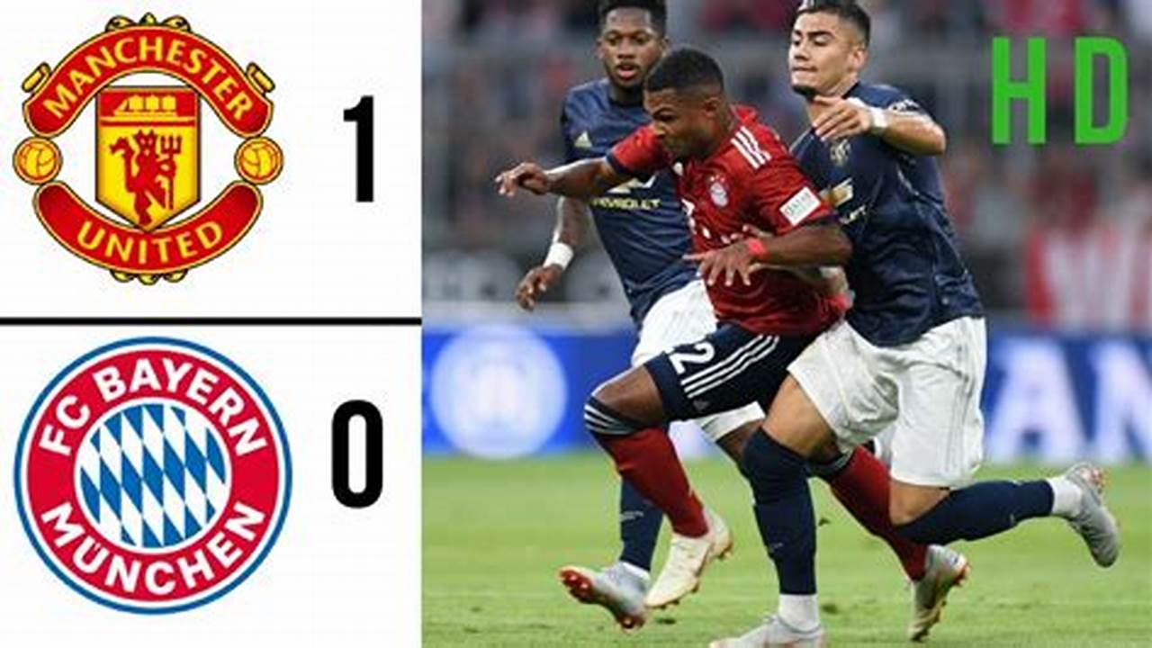 Bayern Vs Manchester City 2024