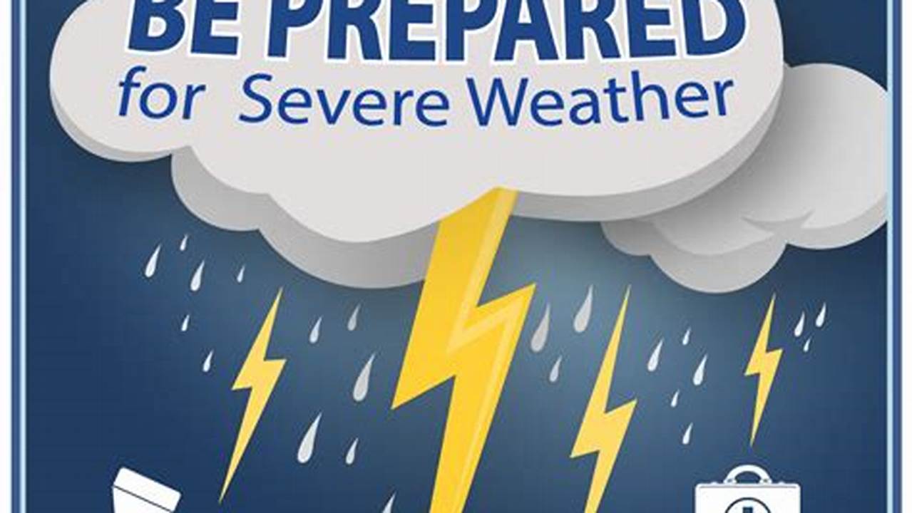 Be Prepared For All Types Of Weather Conditions, News