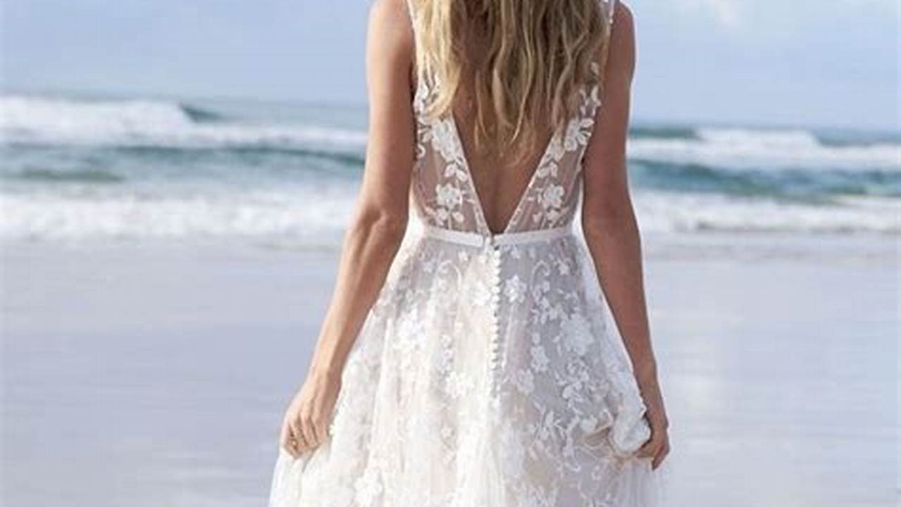 Beach Wedding Dress 2024