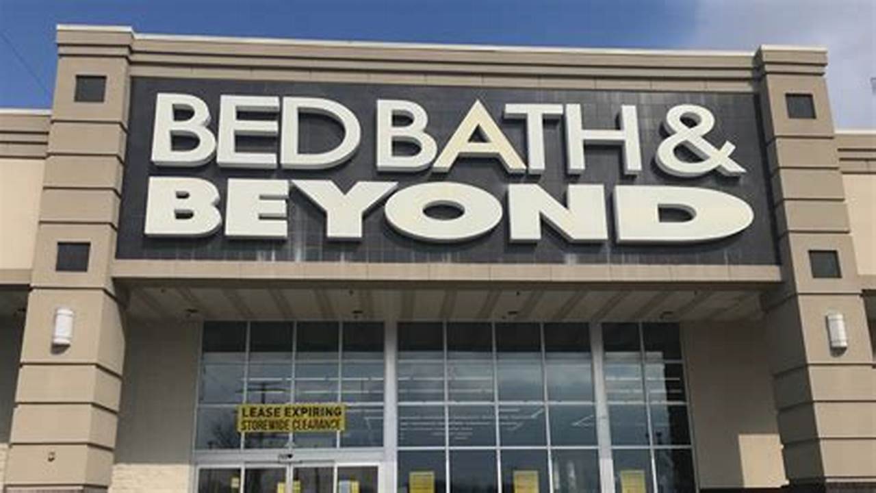 Bed Bath Beyond Closing 2024
