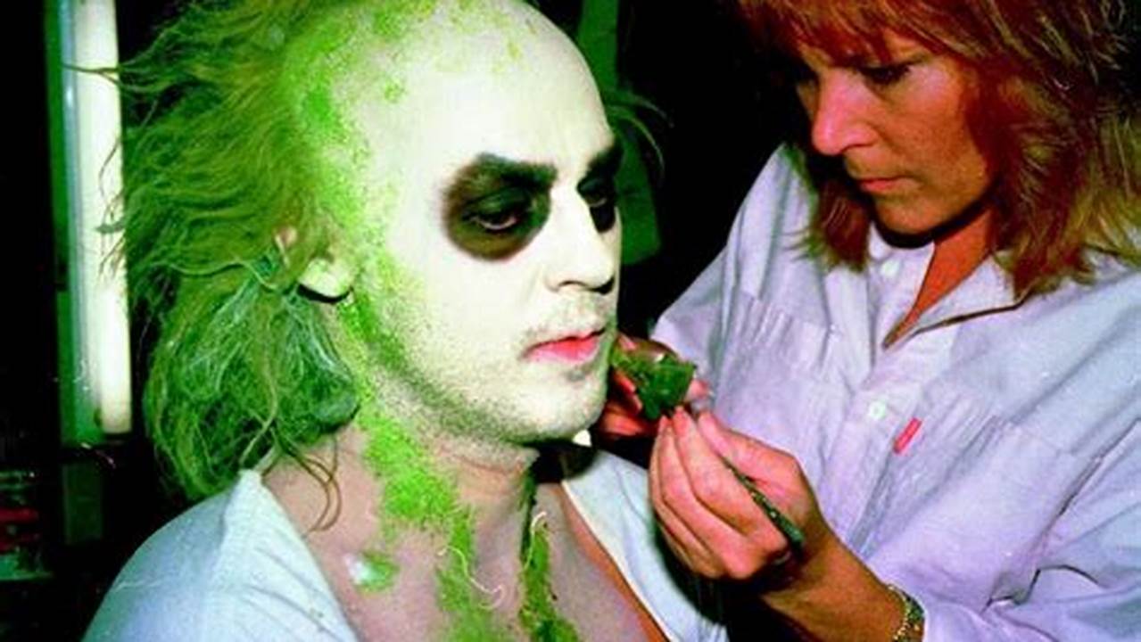 Beetlejuice Michael Keaton Makeup Game