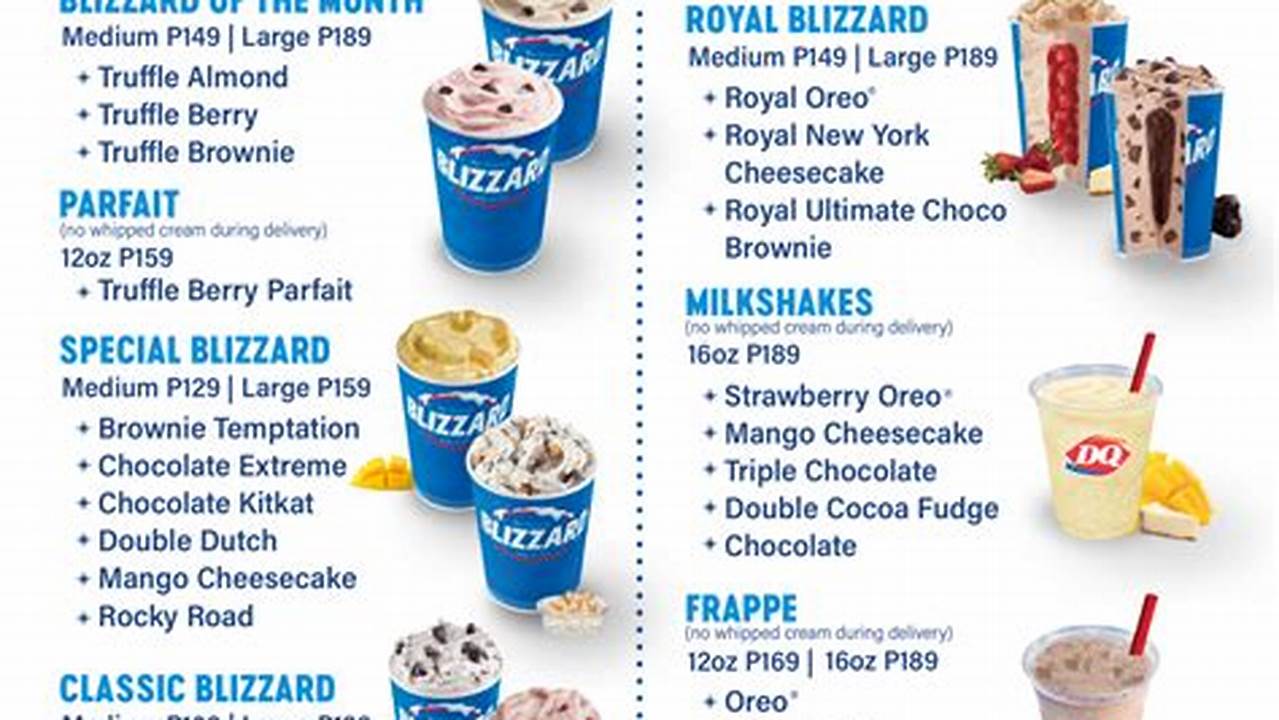 Before We Explore The Dairy Queen Menu With Prices, I Want To Mention., 2024