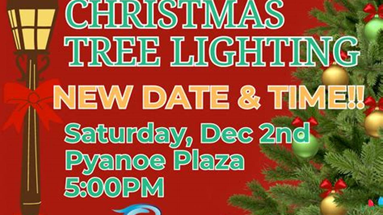 Belmar Tree Lighting 2024