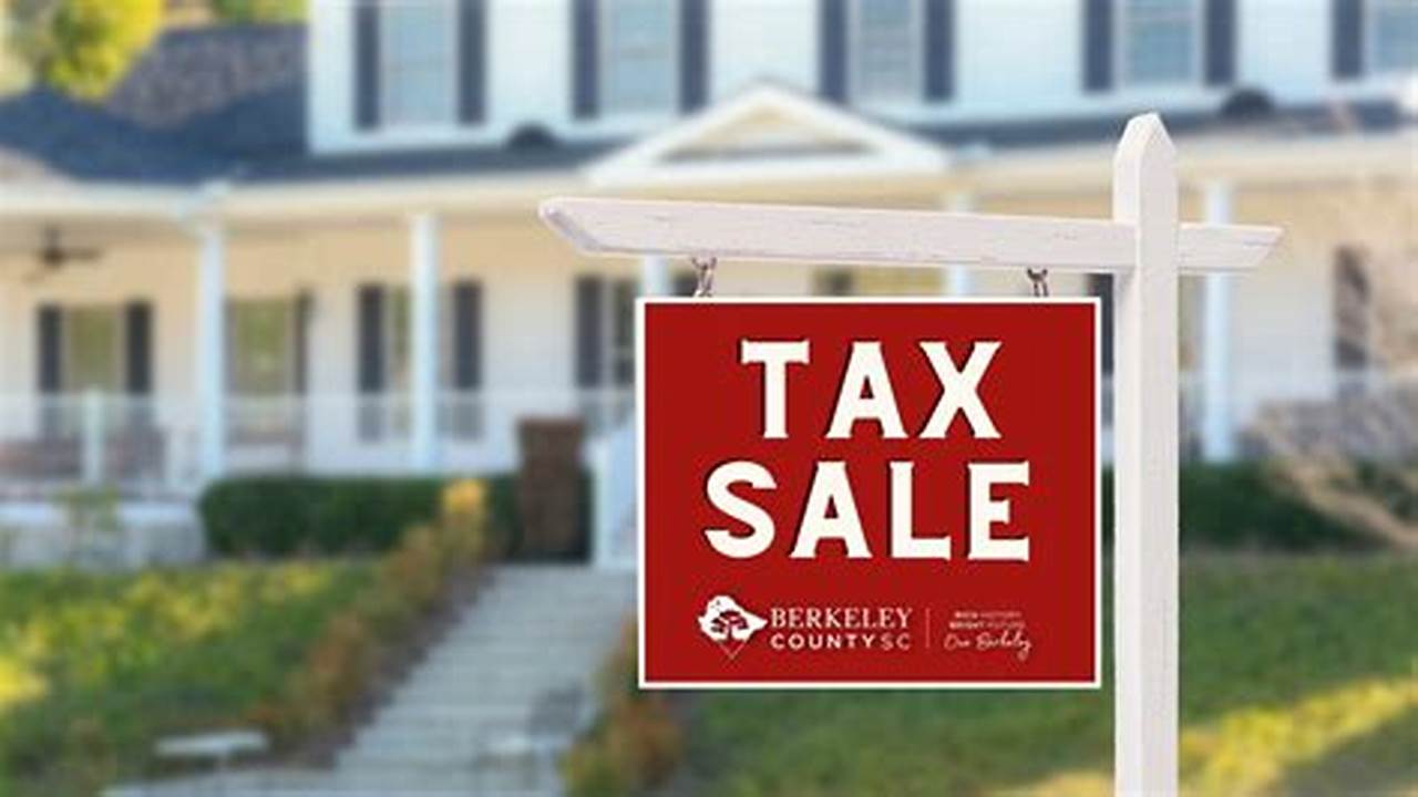 Berkeley County Delinquent Tax Sale 2024