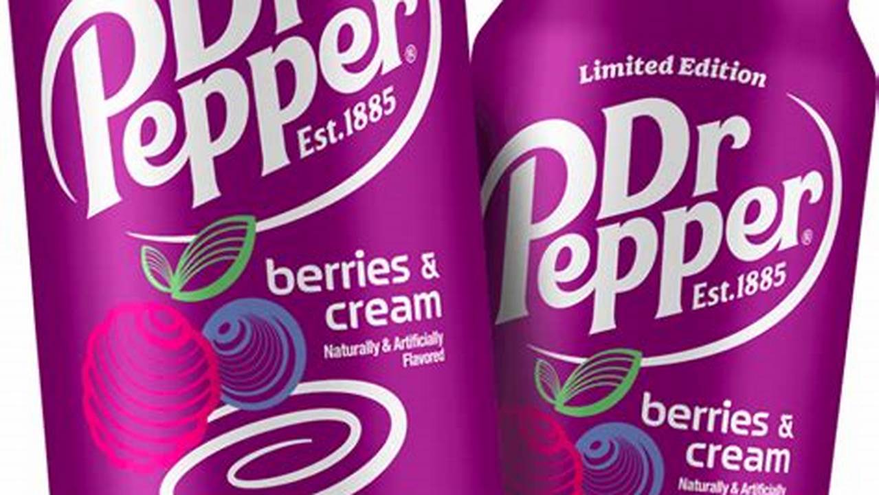 Berry And Cream Dr Pepper