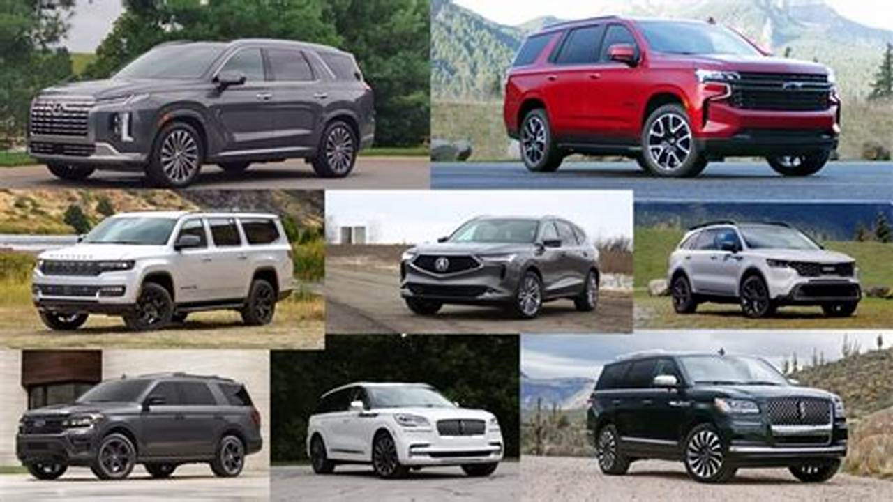 Best 3 Row Vehicles 2024