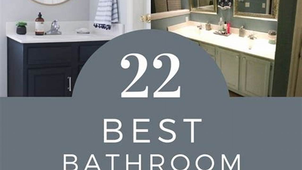 Best Bathroom Colors 2024