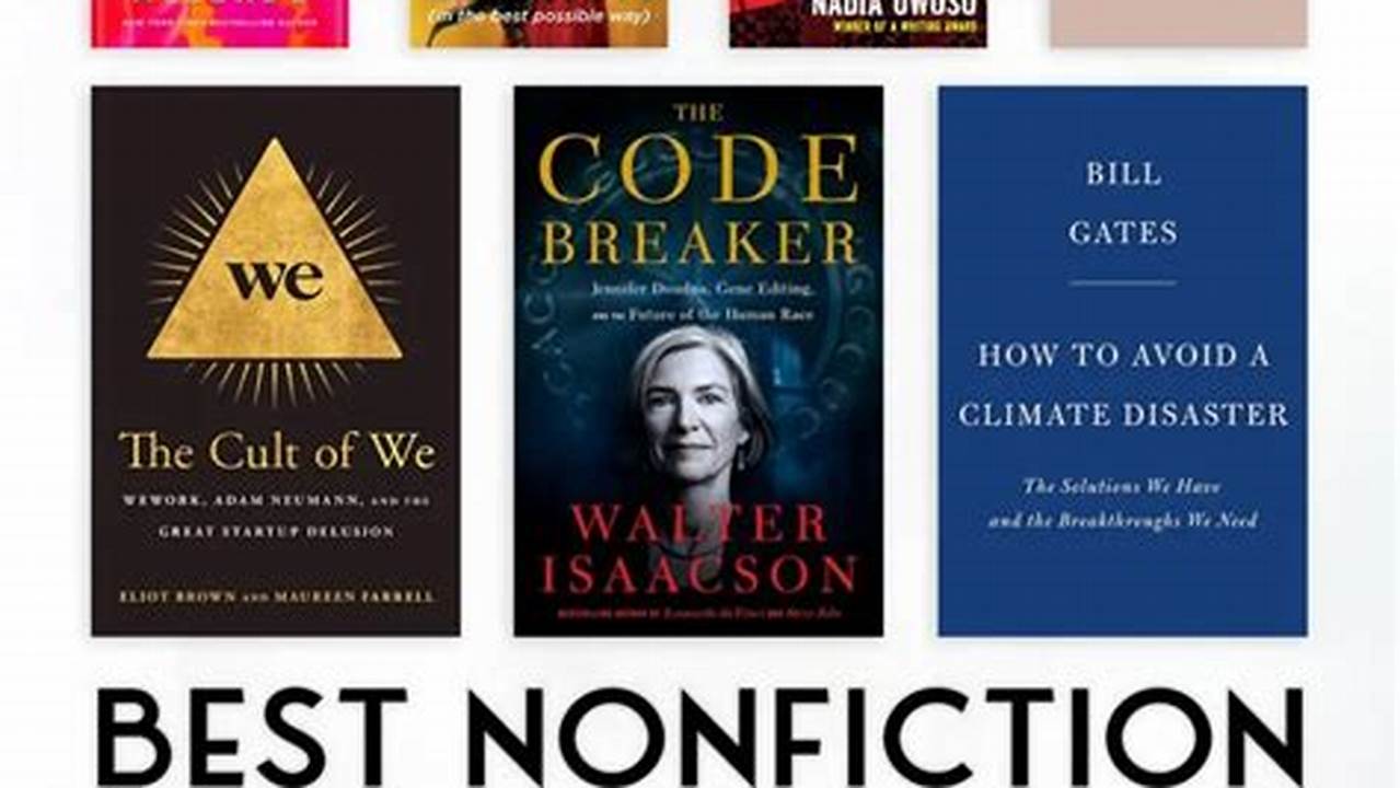 Best Books To Read In 2024 Non Fiction