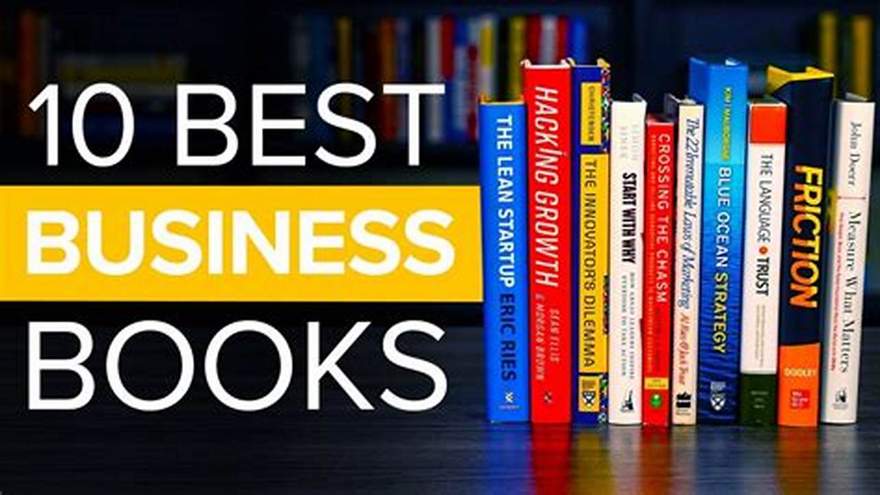 Best Business Books To Read In 2024