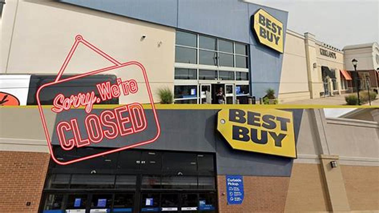 Best Buy Is Planning The Store Closures., 2024