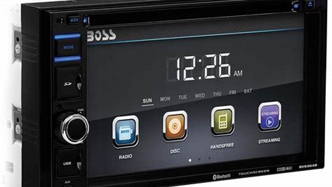 Best Buy Touch Screen Radio