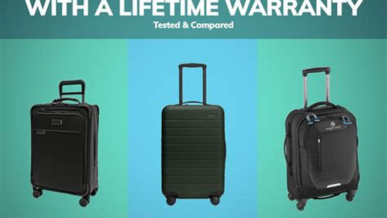 Best Carry On Luggage 2024 Lifetime Warranty Card