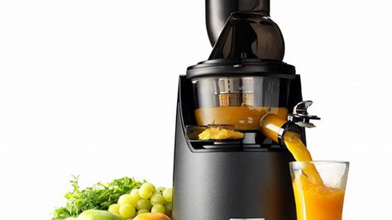 Best Cold Press Juicer 2024 In Kuvings
