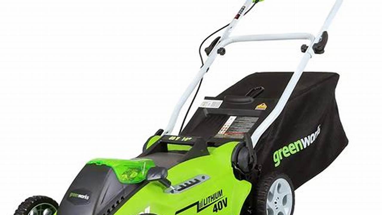Best Electric Lawn Mower For Small Yard