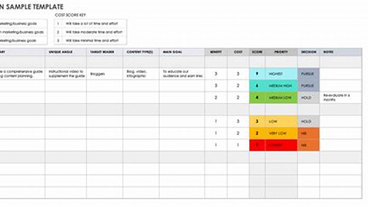 Discover the Ultimate Guide to Excel Templates for Content Planning