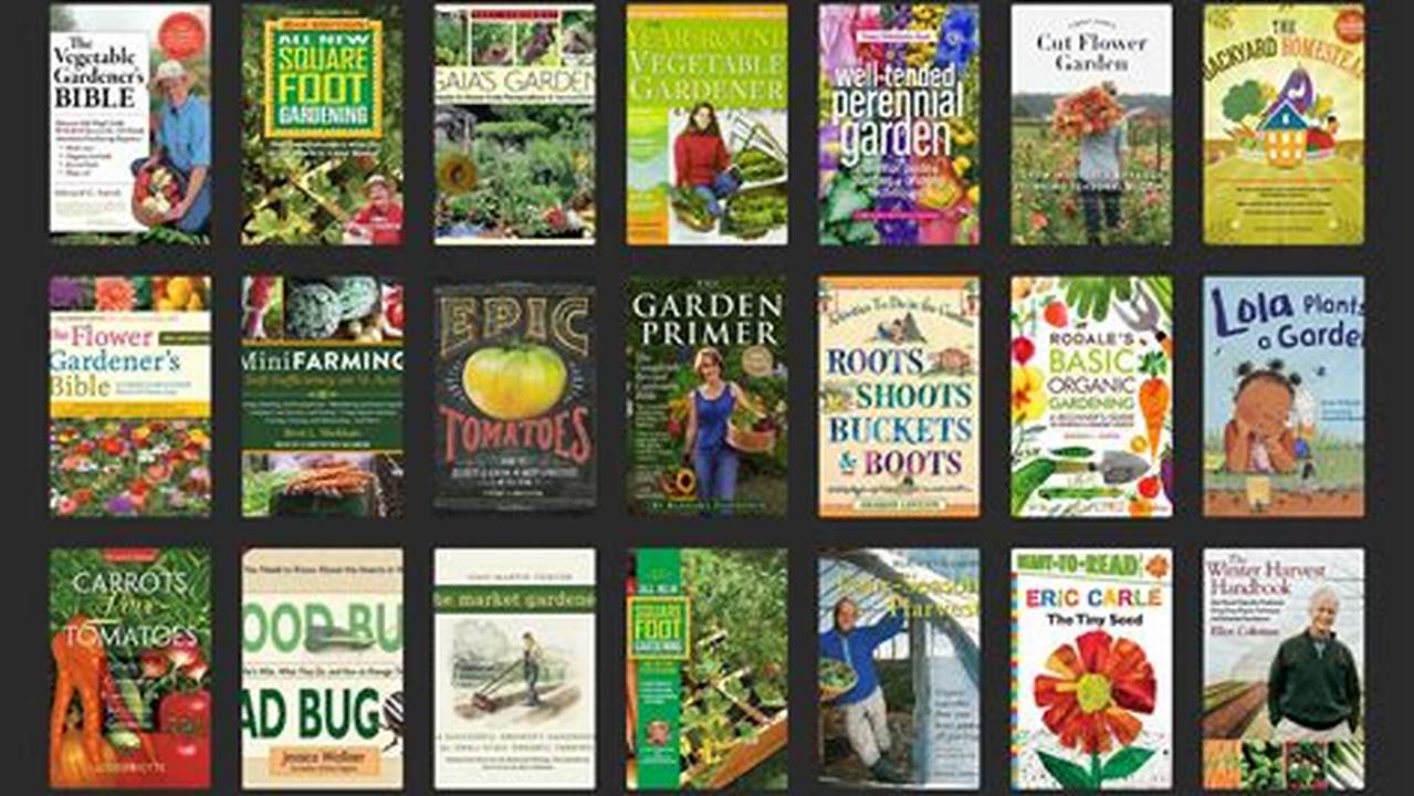 Best Gardening Books 2024