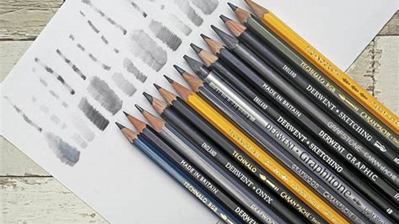 Best Graphite Pencils for Shading