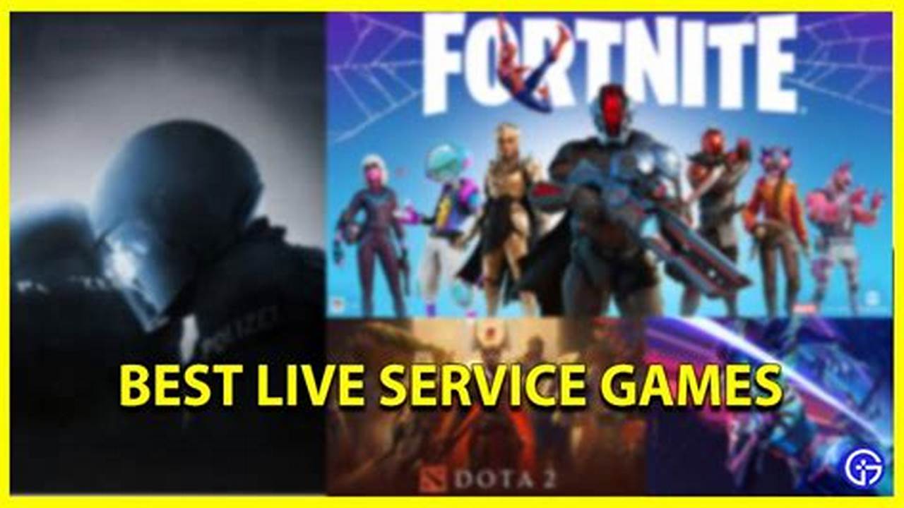 Best Live Service Games 2024