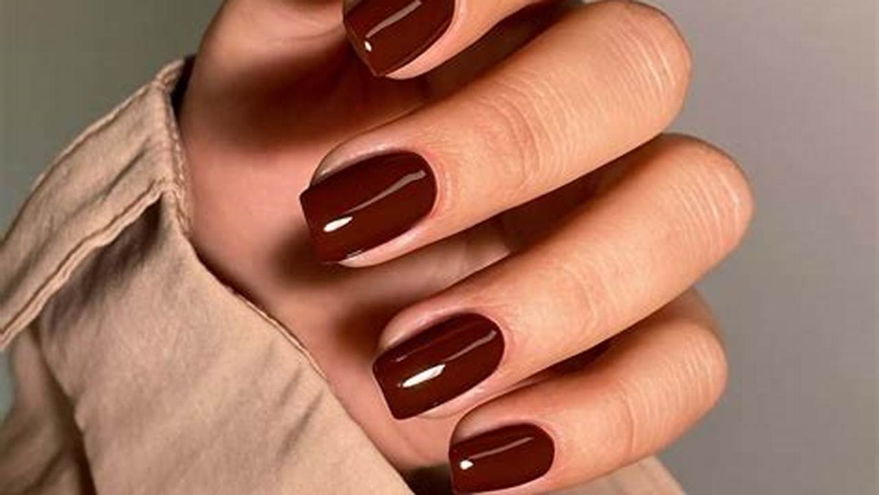 Best Nail Color For Spring 2024 For Dark