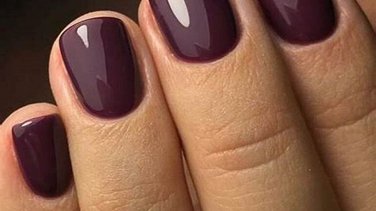Best Nail Colors Winter 2024